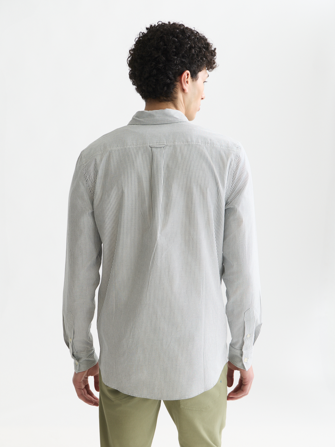 Seasonal Core Oxford Striped Regular-Fit Shirt