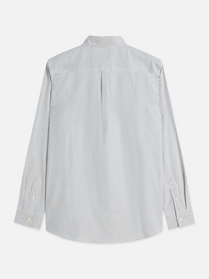 Seasonal Essentials —  Oxford Striped Regular-Fit Shirt