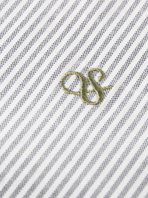 Seasonal Essentials —  Oxford Striped Regular-Fit Shirt