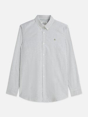 Seasonal Essentials —  Oxford Striped Regular-Fit Shirt