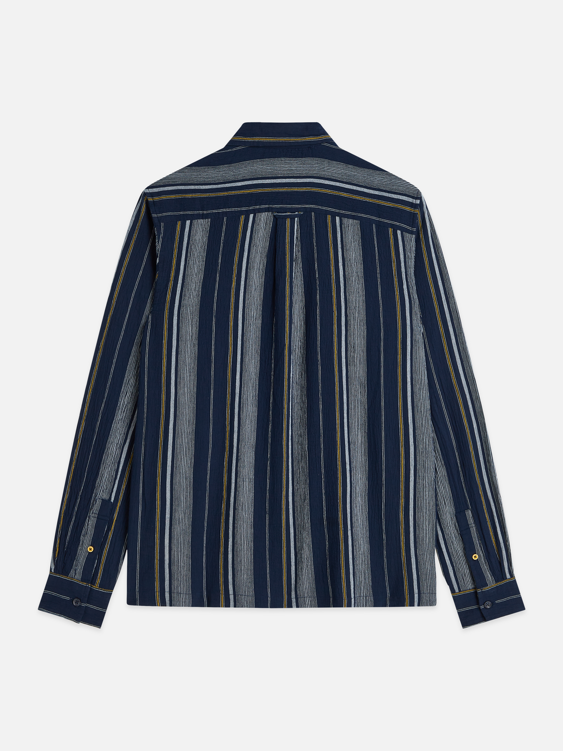 Textured Stripe Regular-Fit Shirt