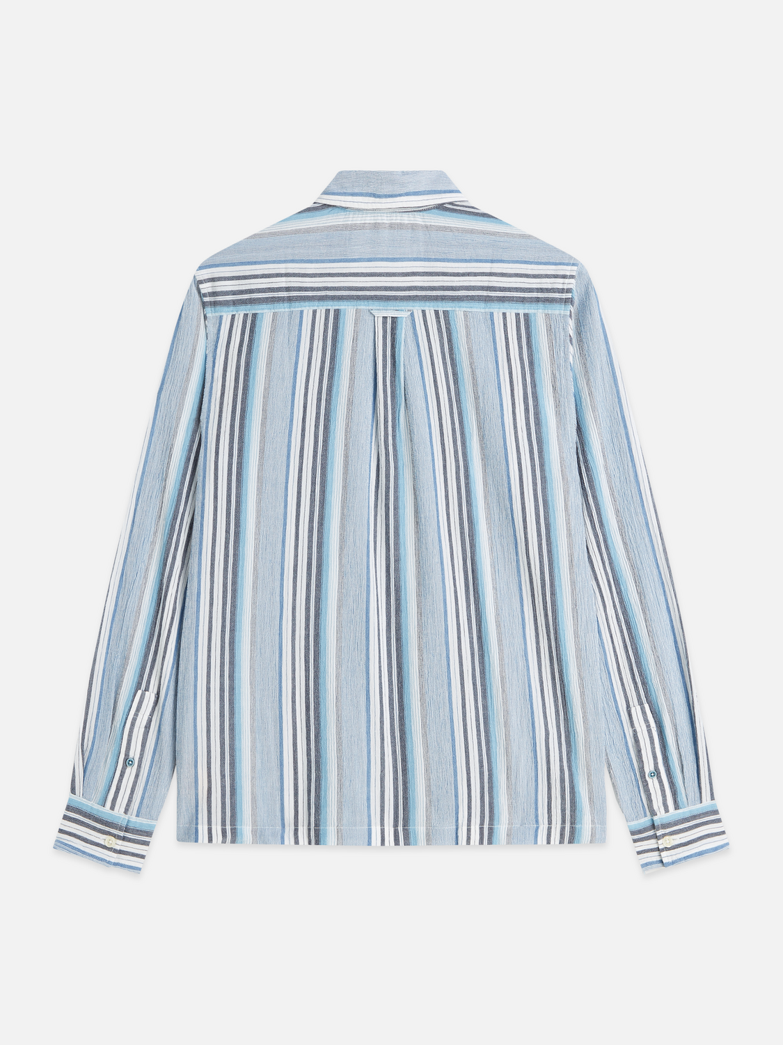 Textured Stripe Regular-Fit Shirt