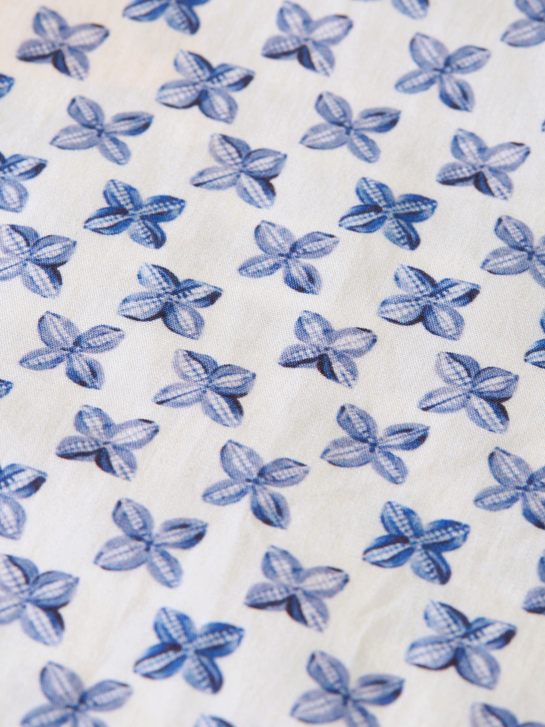 Micro Printed Slim-Fit Shirt