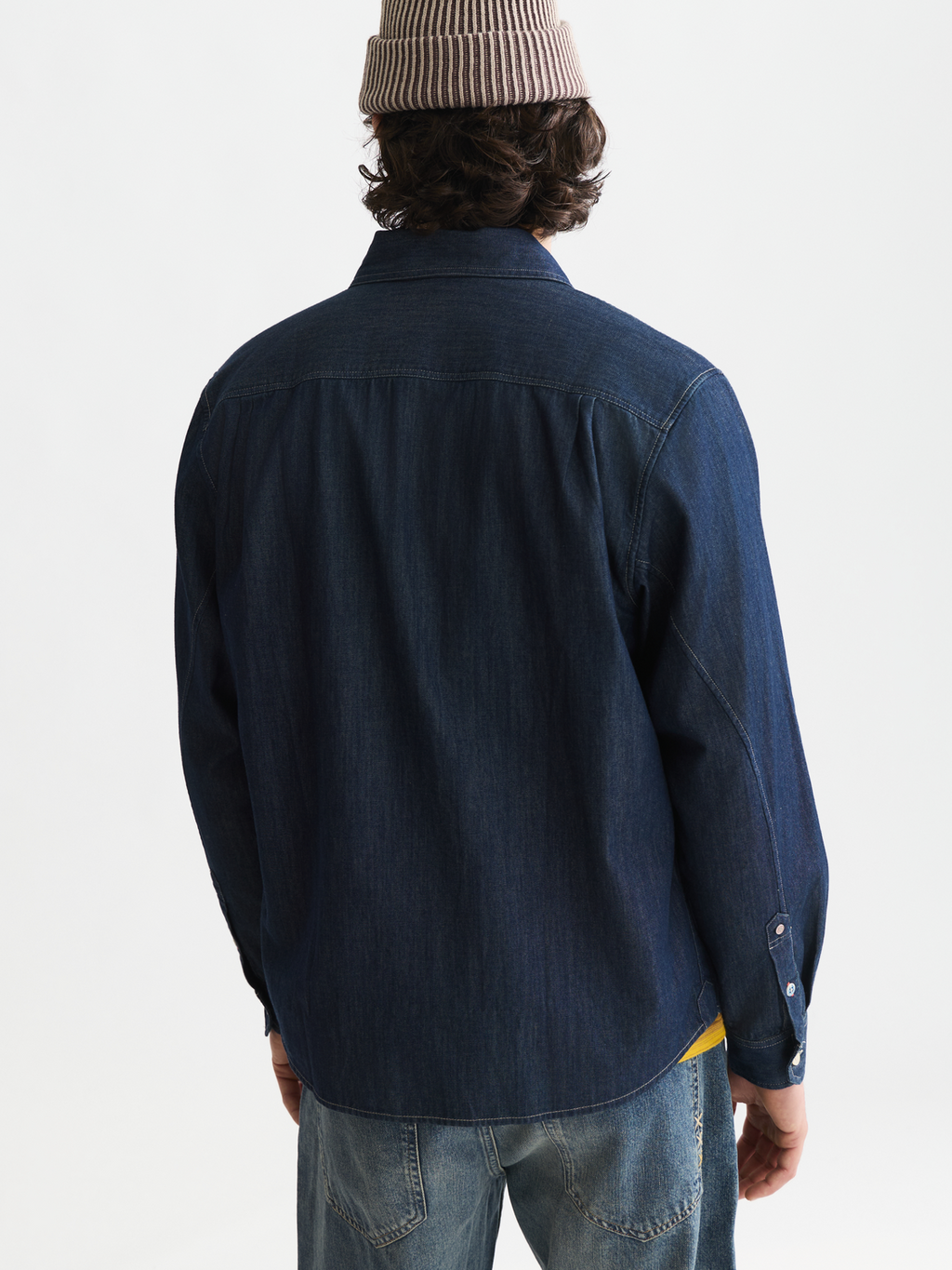 Denim Relaxed-Fit Shirt