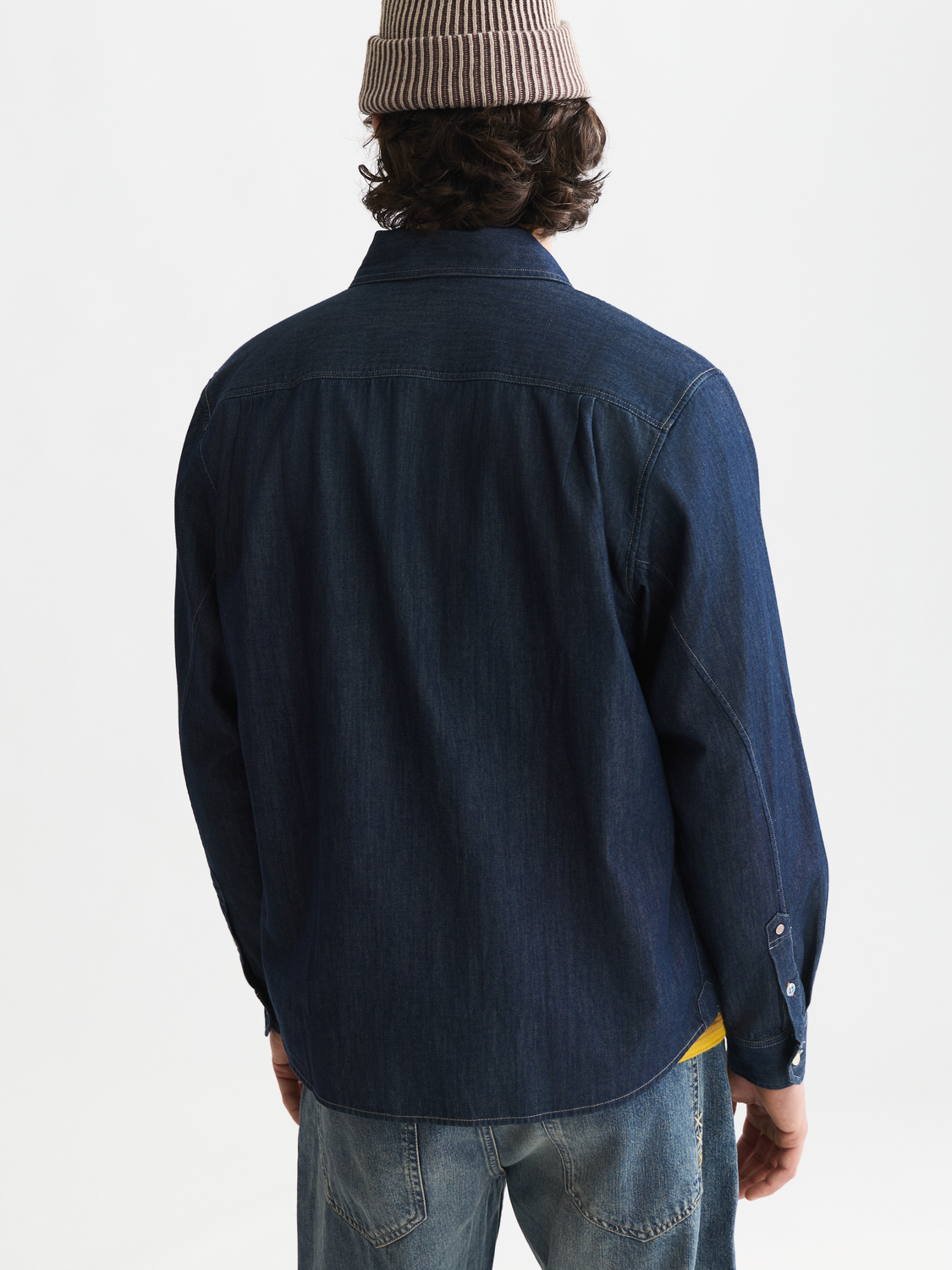 Denim Relaxed-Fit Shirt