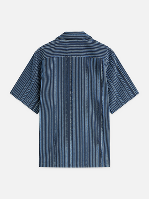 Textured Relaxed-Fit Short Sleeved Shirt