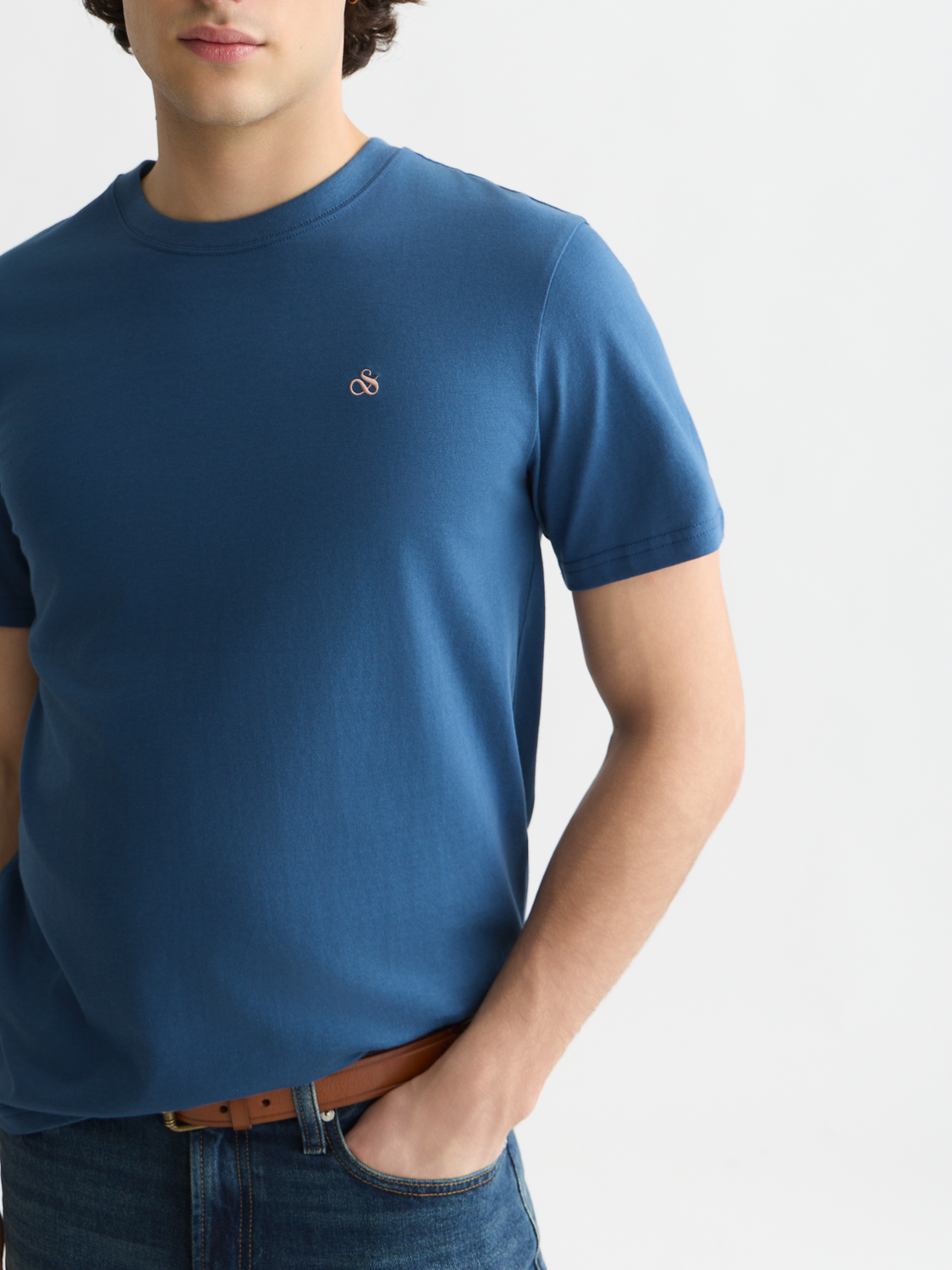 Essentials Chest Logo Regular-Fit T-Shirt