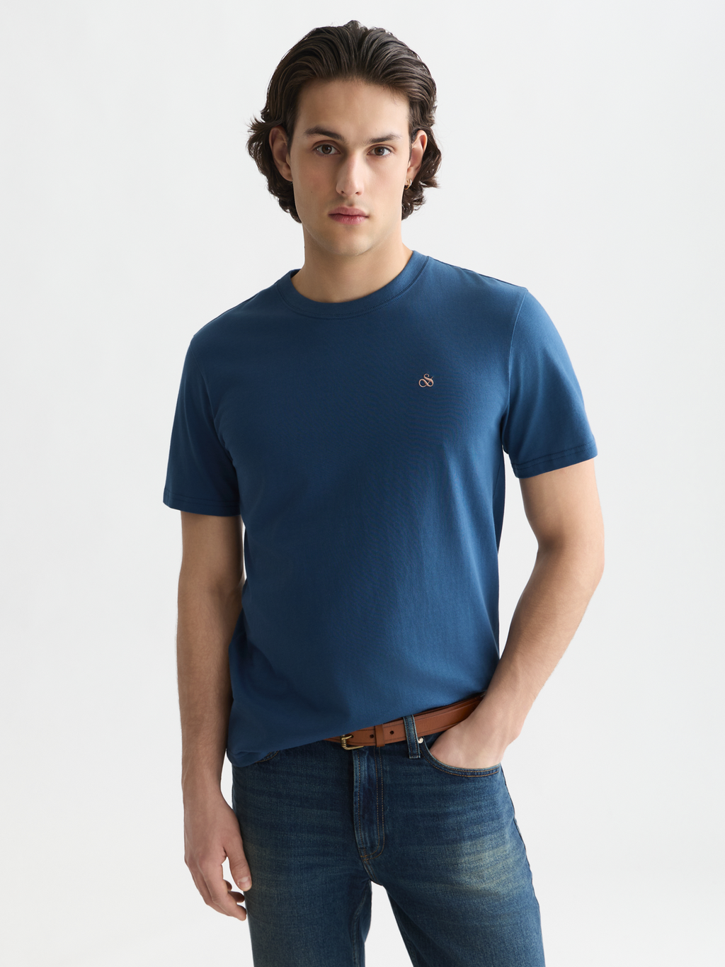 Essentials Chest Logo Regular-Fit T-Shirt