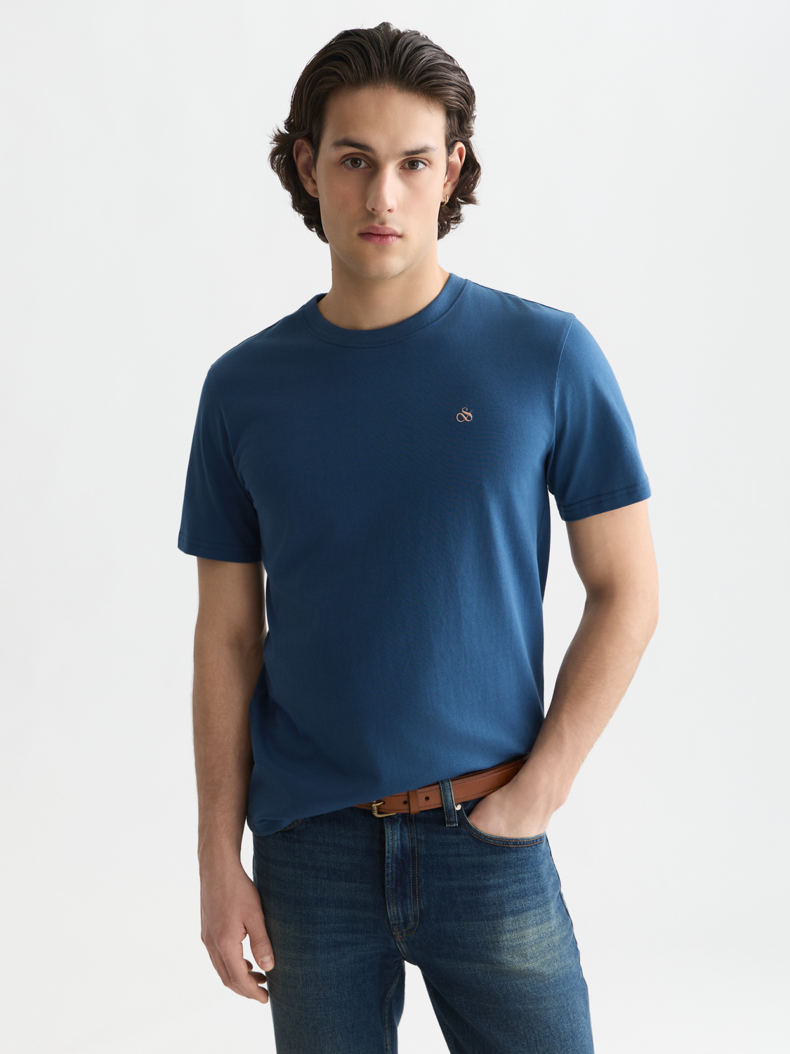 Essentials Chest Logo Regular-Fit T-Shirt