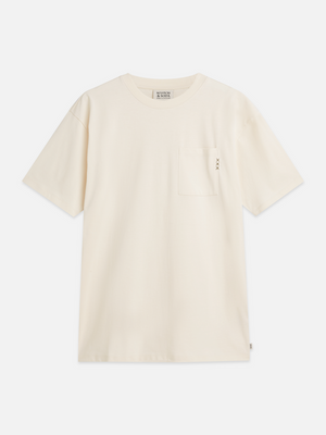 Seasonal Essentials —  3 Crosses Chest Pocket Loose-Fit T-Shirt