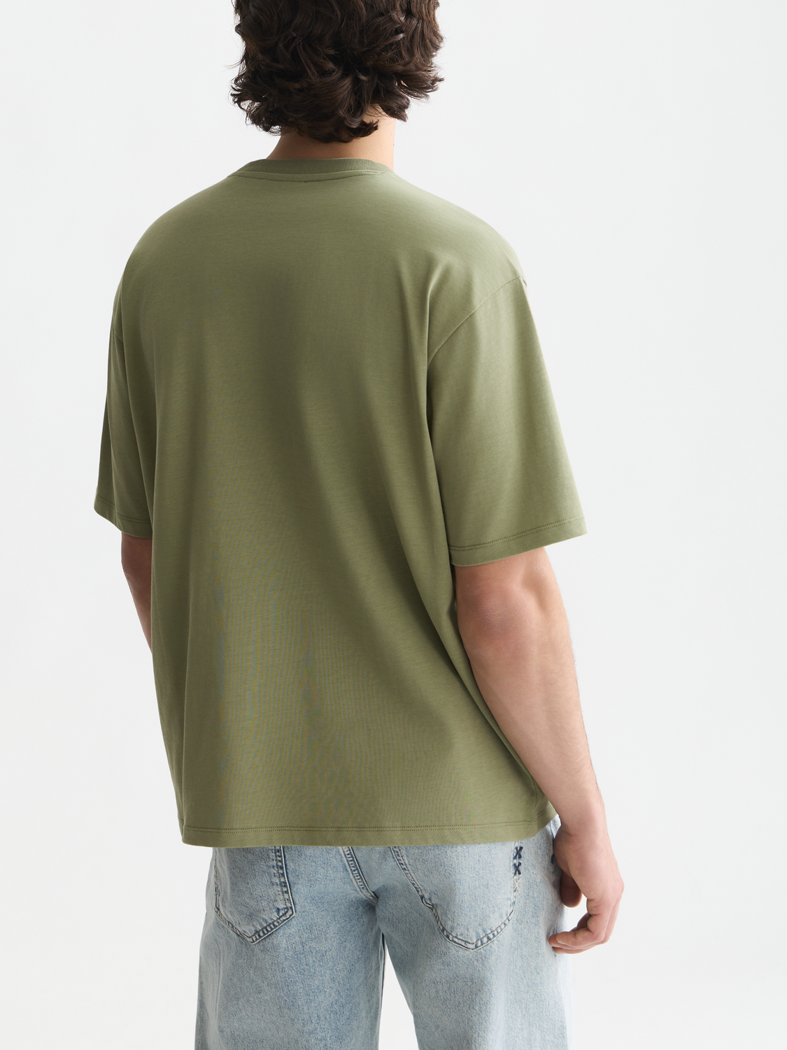 Essentials 3 Crosses Chest Pocket Loose-Fit T-Shirt