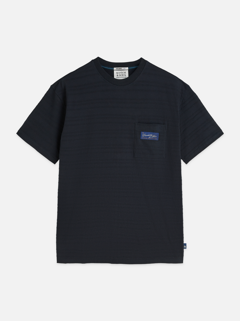 Textured Jacquard Relaxed-Fit T-Shirt