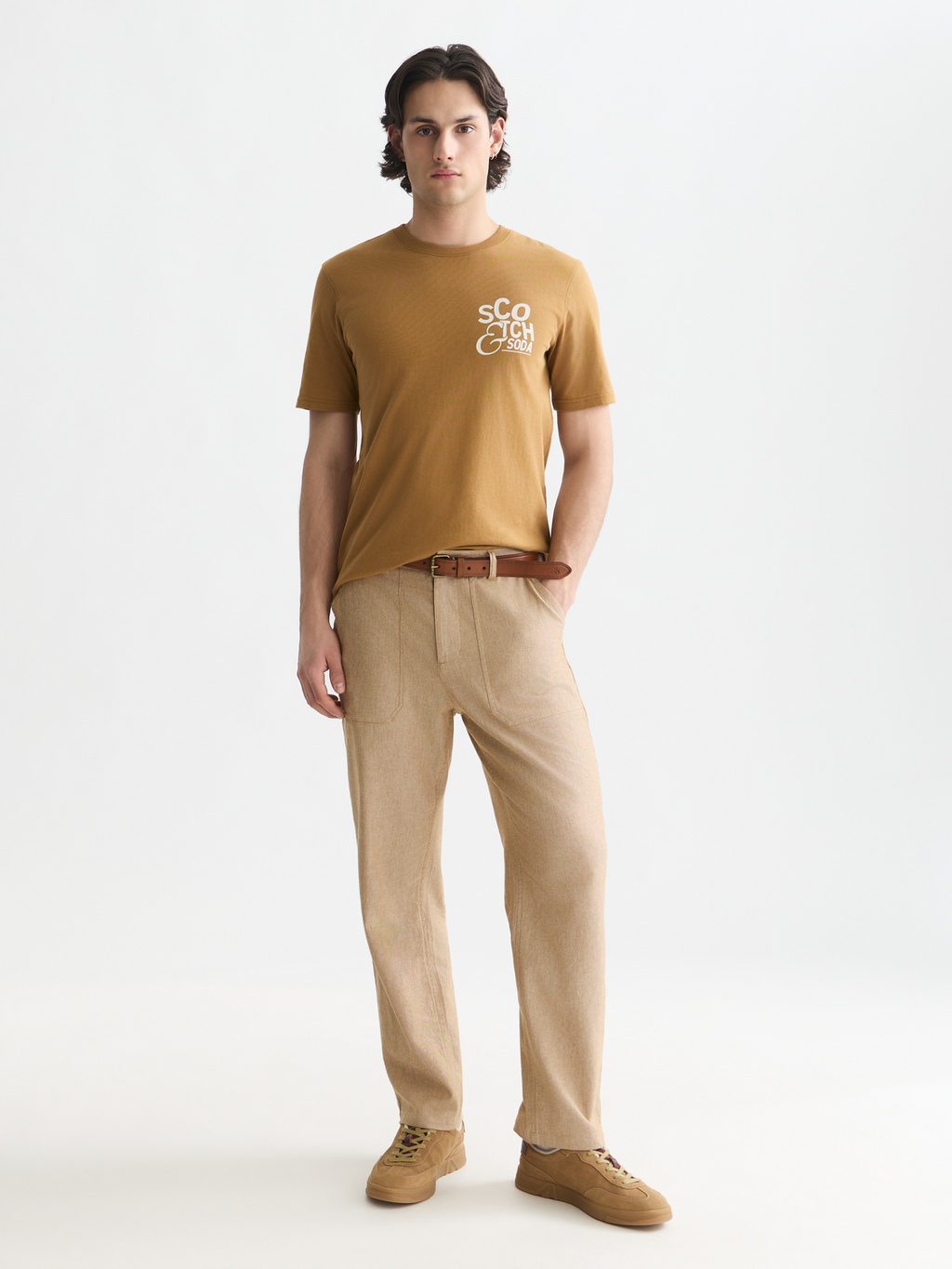 Left Chest Artwork Regular-Fit T-Shirt