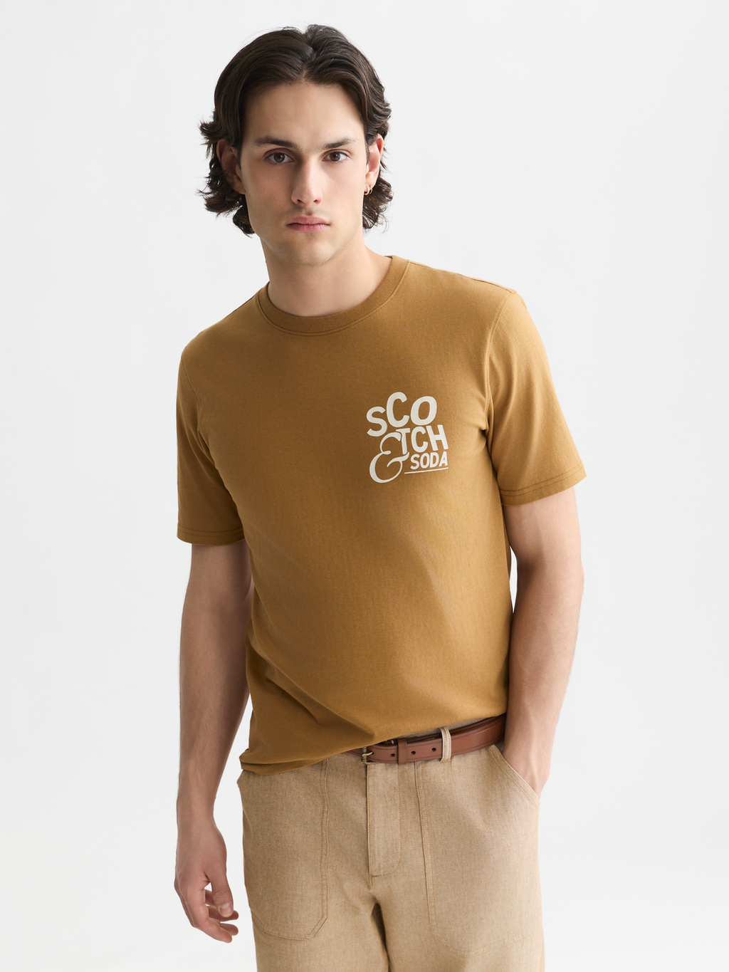 Left Chest Artwork Regular-Fit T-Shirt