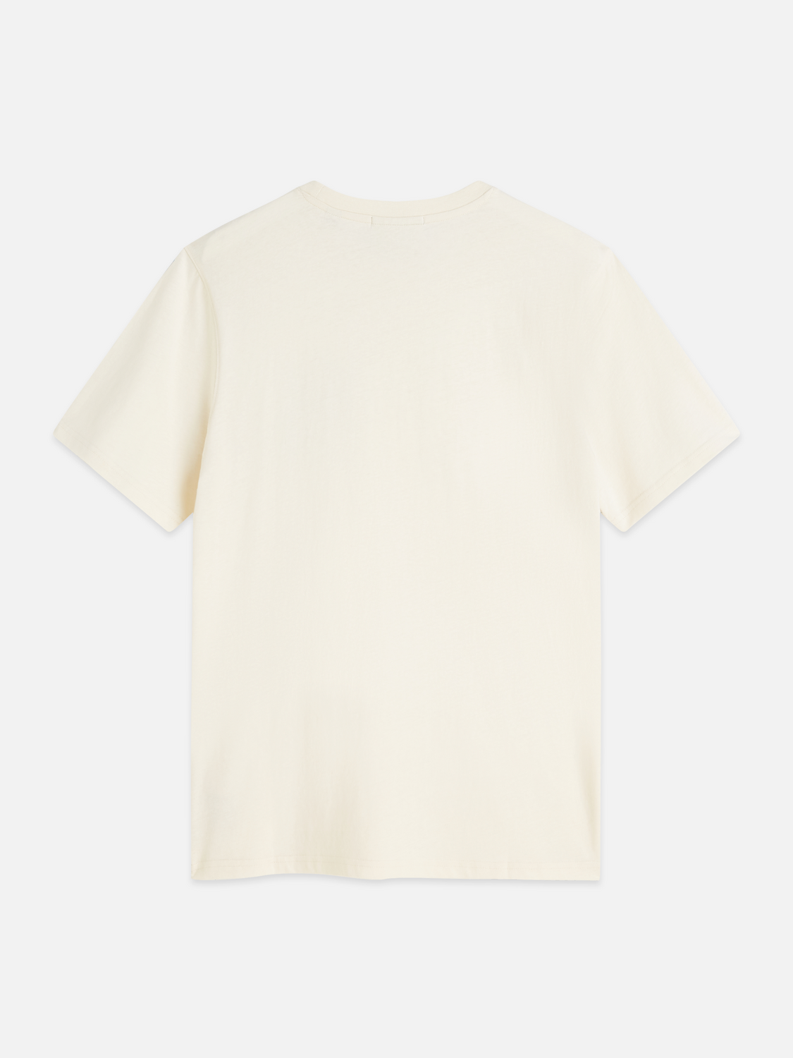 T-Shirt mit Artwork auf der linken Brustseite, normale Passform