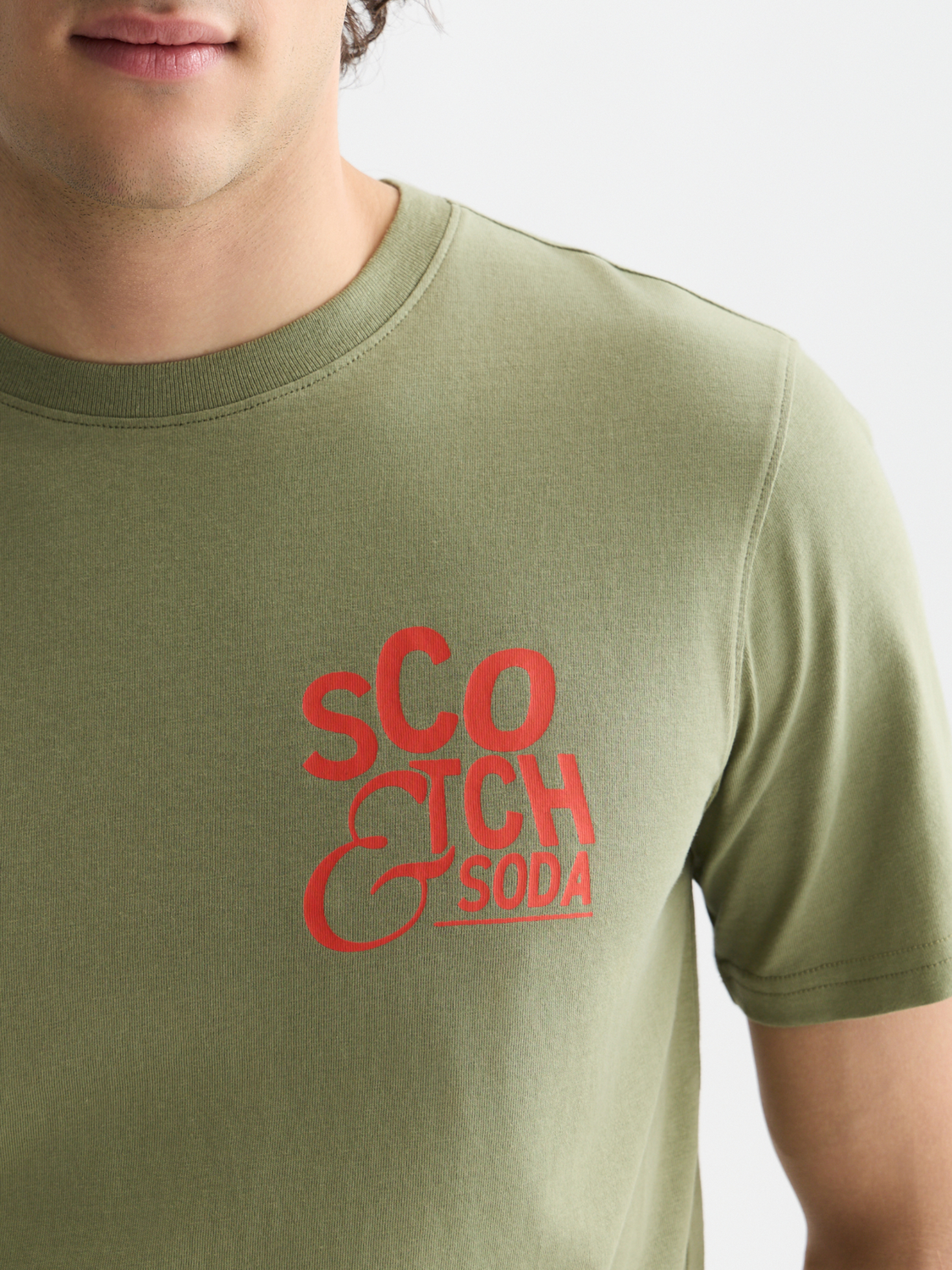 Left Chest Artwork Regular-Fit T-Shirt