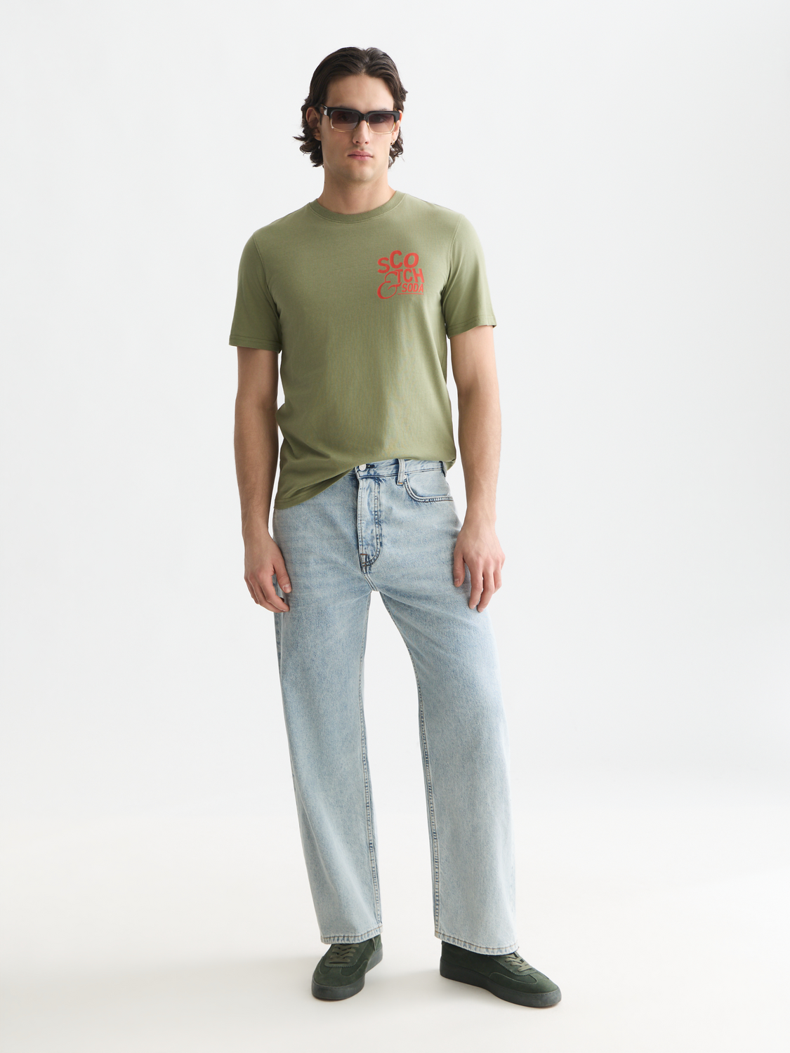 Left Chest Artwork Regular-Fit T-Shirt