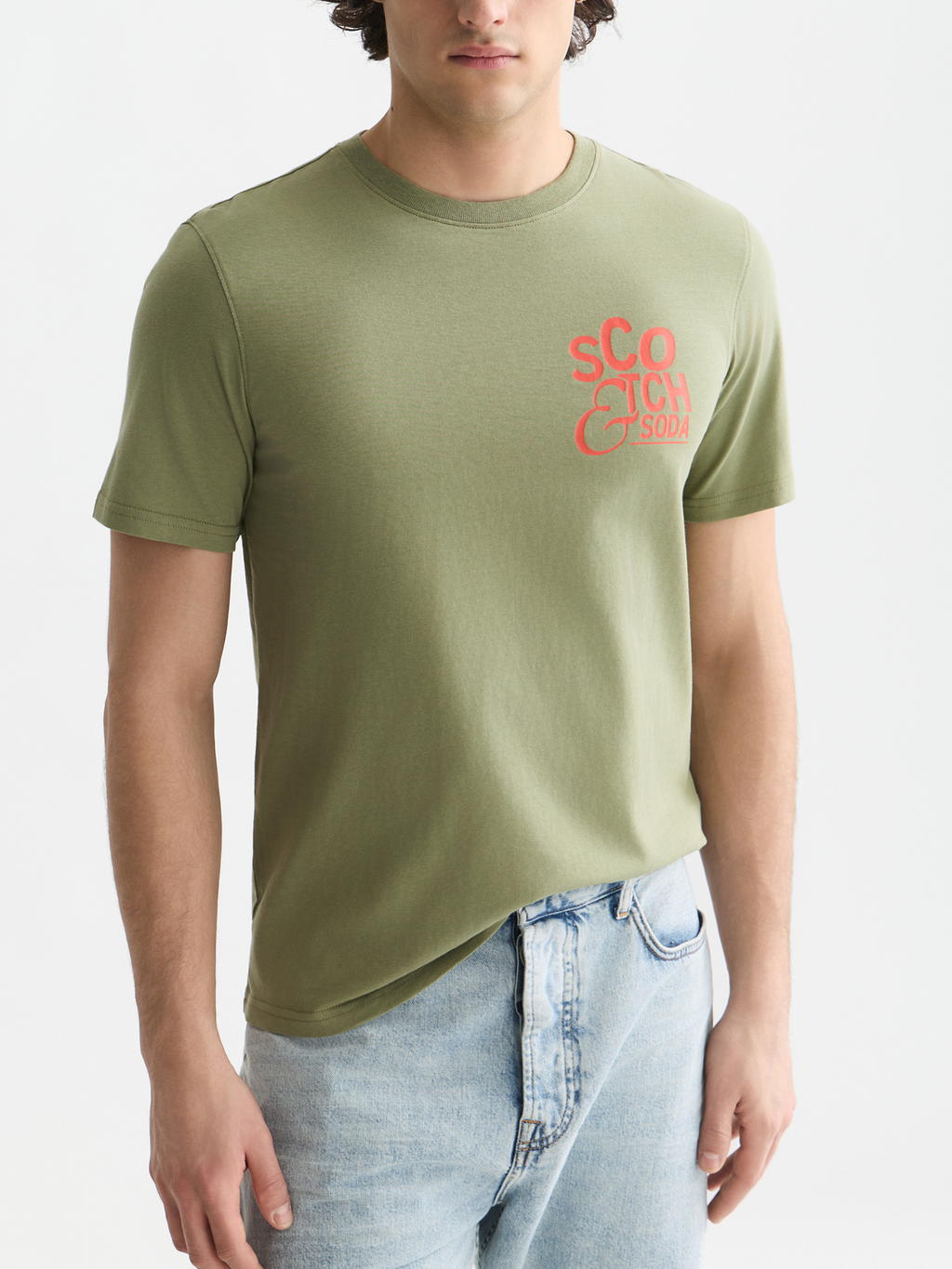Left Chest Artwork Regular-Fit T-Shirt