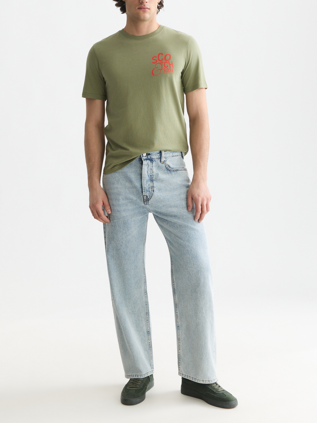 Left Chest Artwork Regular-Fit T-Shirt