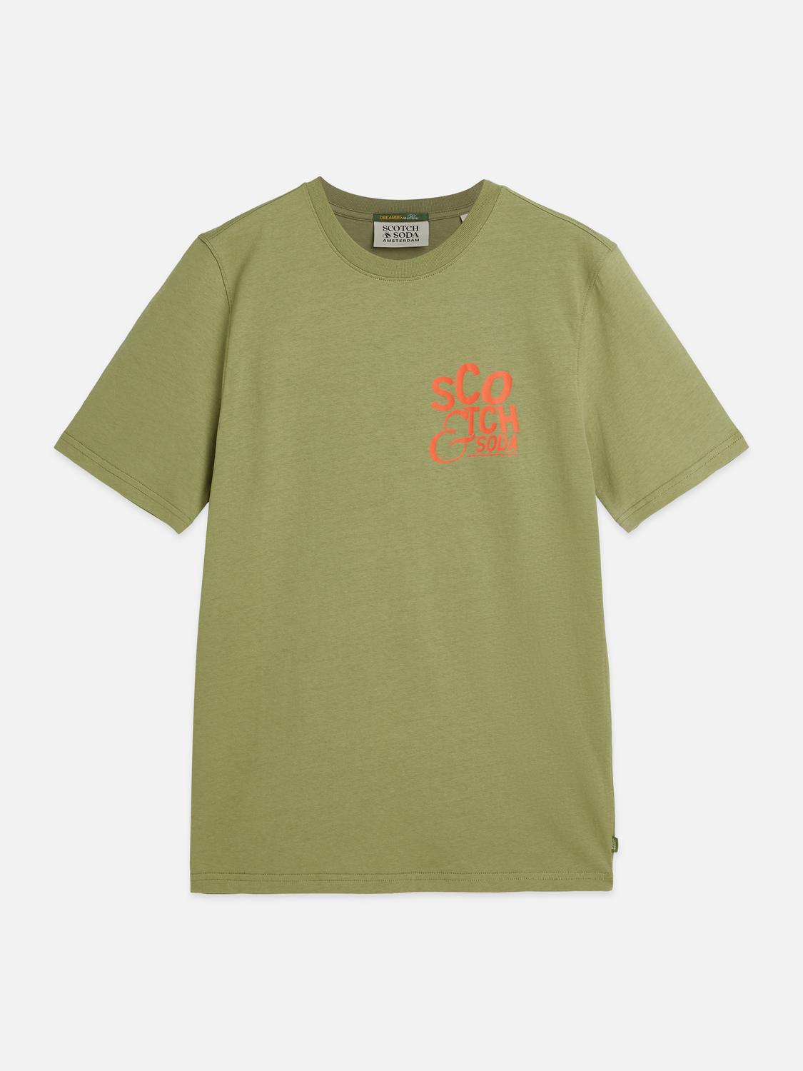 Left Chest Artwork Regular-Fit T-Shirt