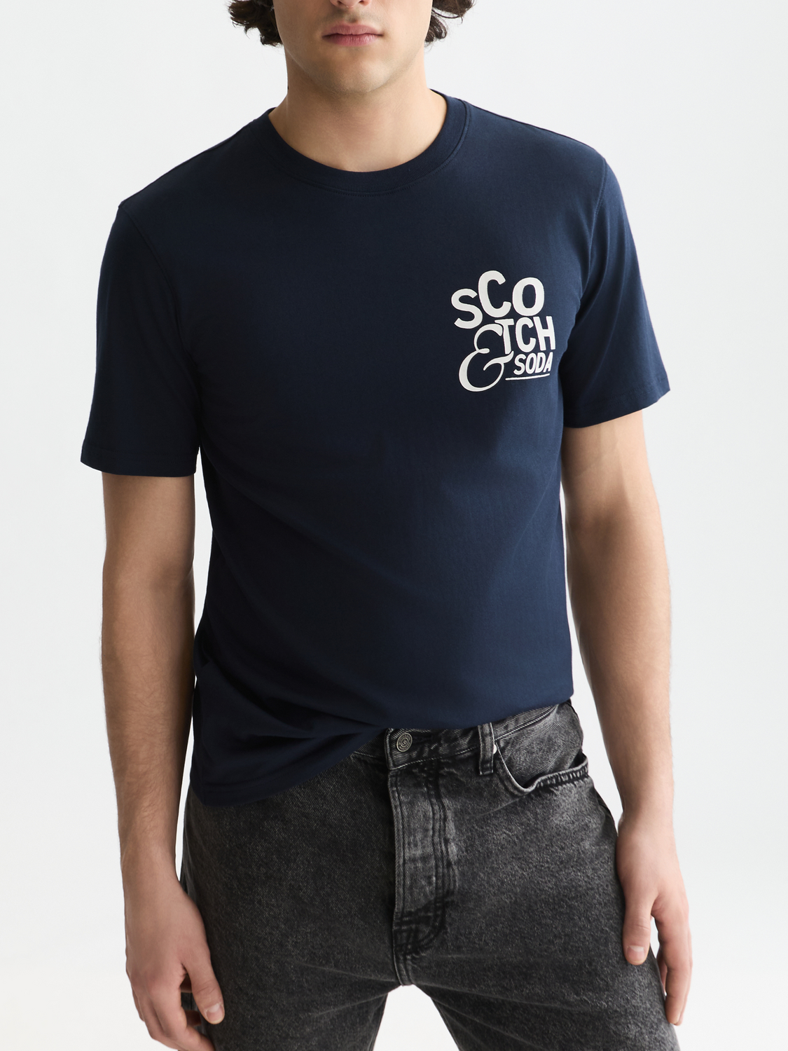 Left Chest Artwork Regular-Fit T-Shirt