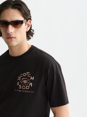 Front And Back Artwork Relaxed-Fit T-Shirt