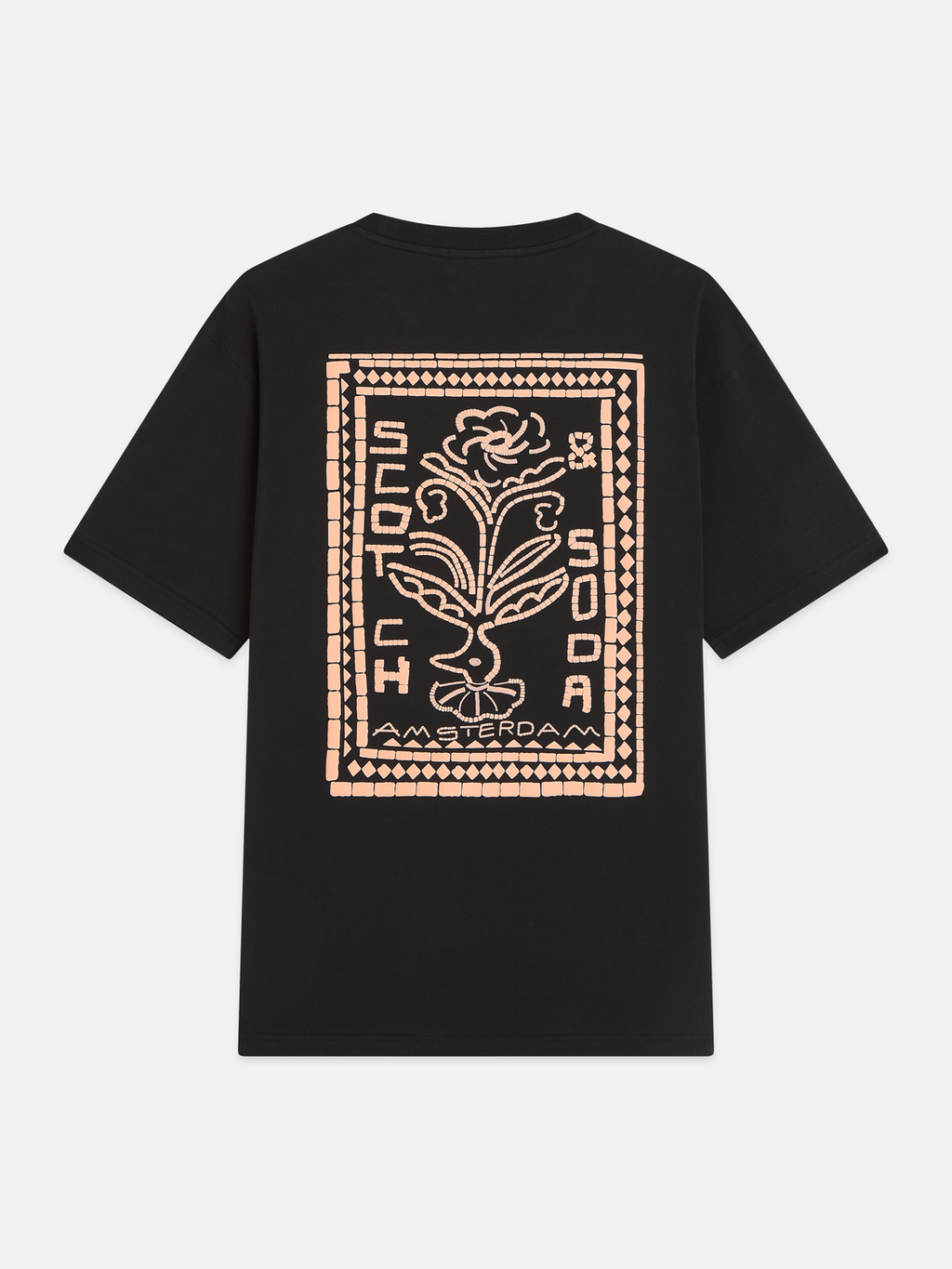 Front And Back Artwork Relaxed-Fit T-Shirt