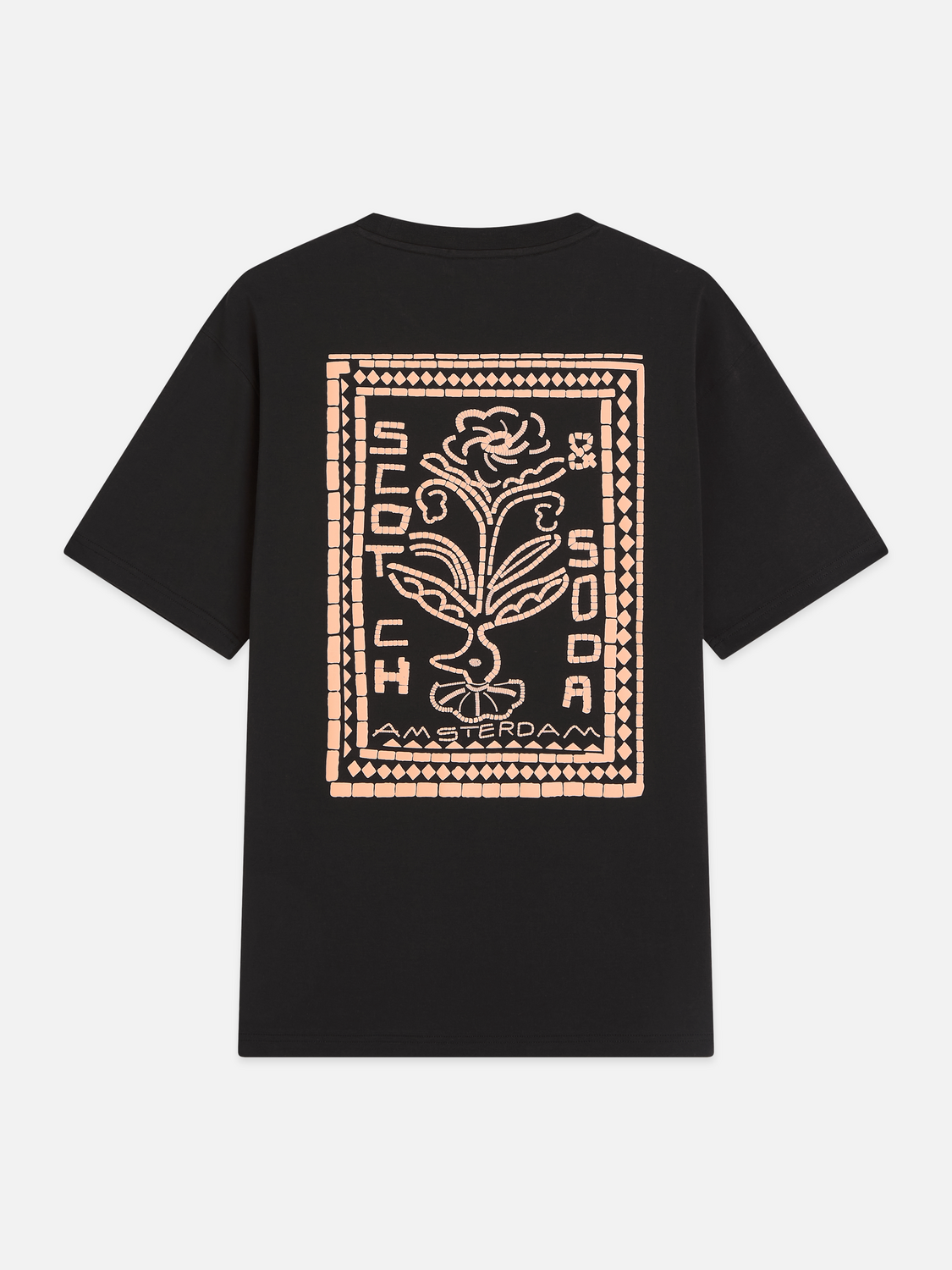 Front And Back Artwork Relaxed-Fit T-Shirt