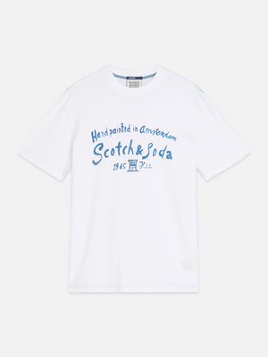 T-Shirt mit Front-Artwork und normaler Passform