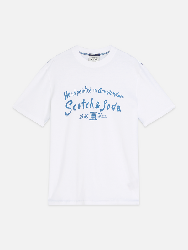 T-Shirt mit Front-Artwork und normaler Passform