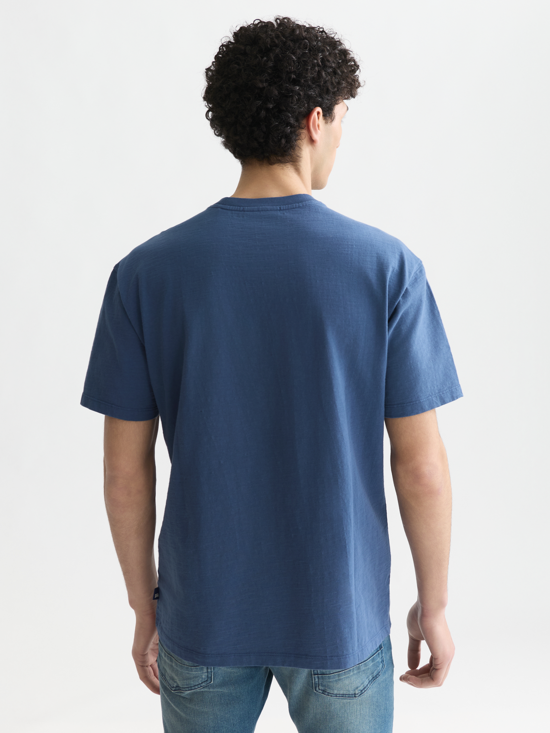 Embroidered Front Artwork Relaxed-Fit T-Shirt