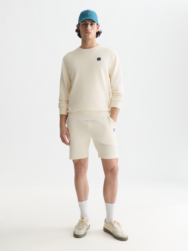 Seasonal Essentials —  Logo Badge Regular-Fit Sweatshirt