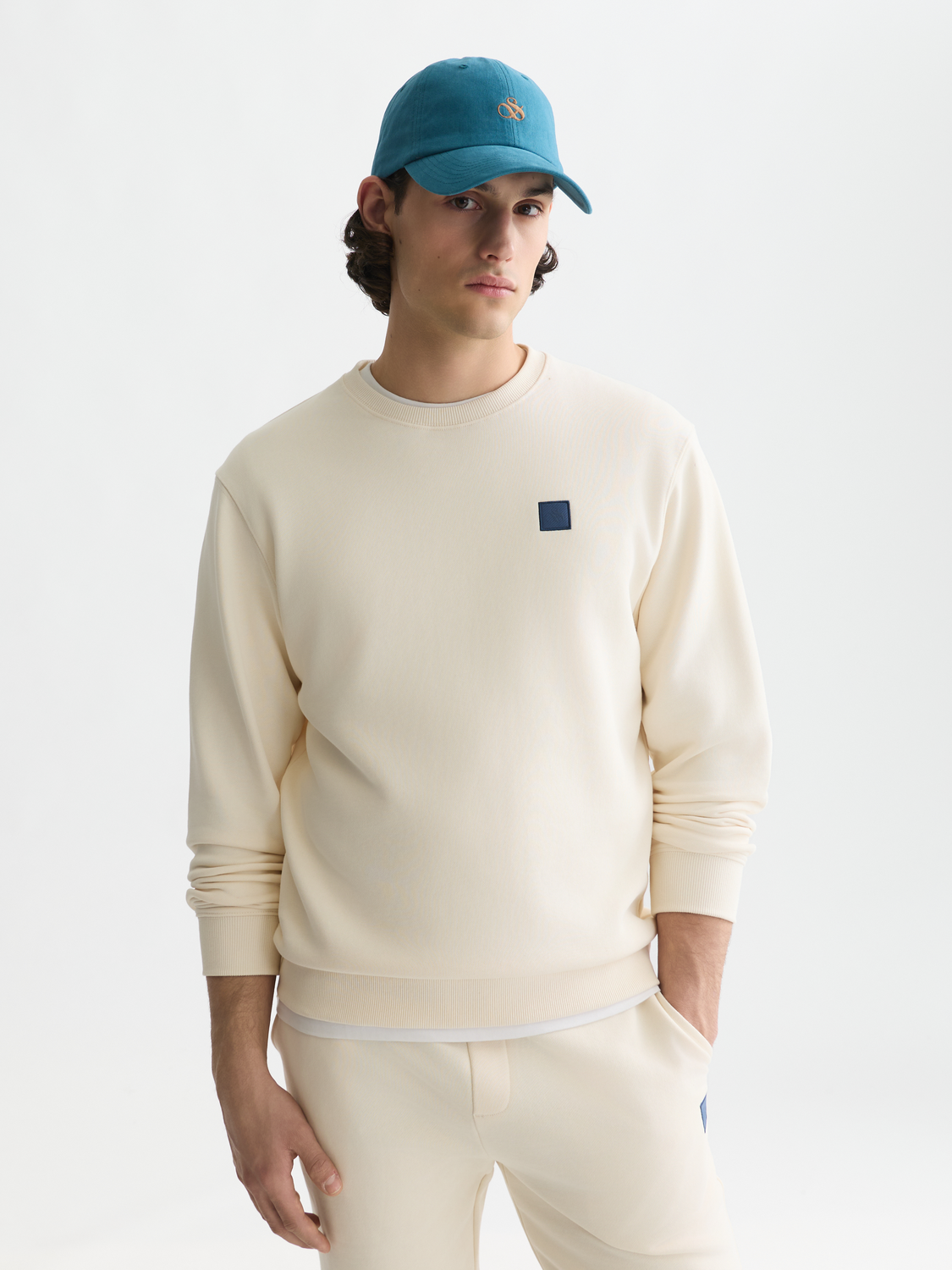 Seasonal Core Logo Badge Regular-Fit Sweatshirt