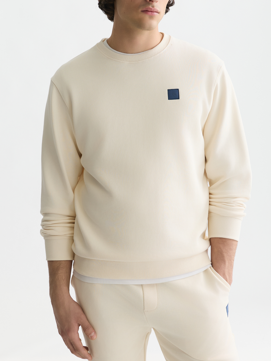 Seasonal Core Logo Badge Regular-Fit Sweatshirt