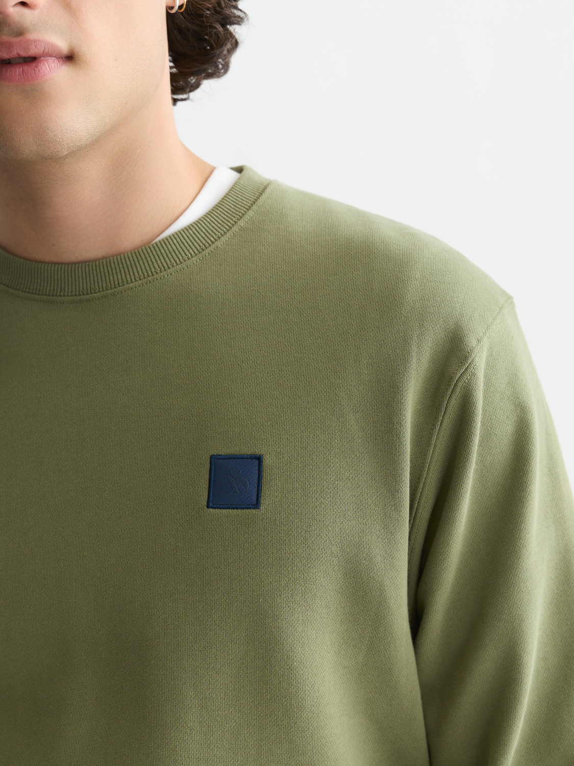 Seasonal Core Logo Badge Regular-Fit Sweatshirt