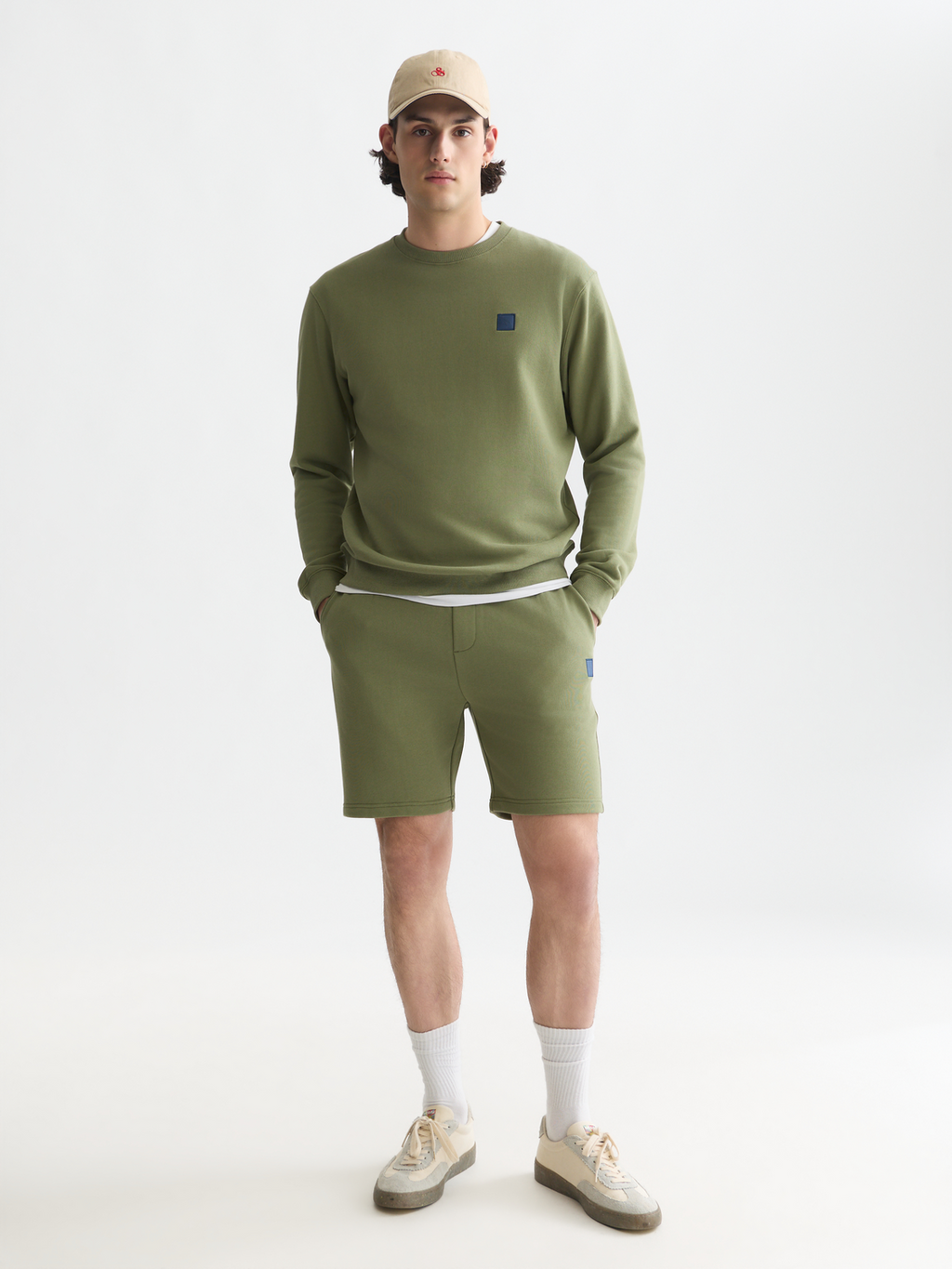 Seasonal Core Logo Badge Regular-Fit Sweatshirt