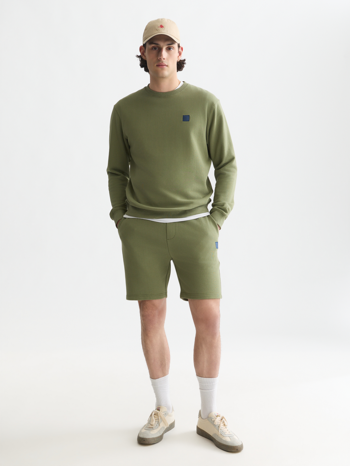 Seasonal Core Logo Badge Regular-Fit Sweatshirt