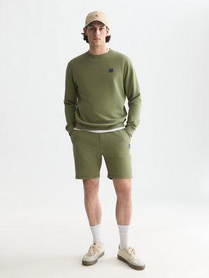 Seasonal Essentials —  Logo Badge Regular-Fit Sweatshirt