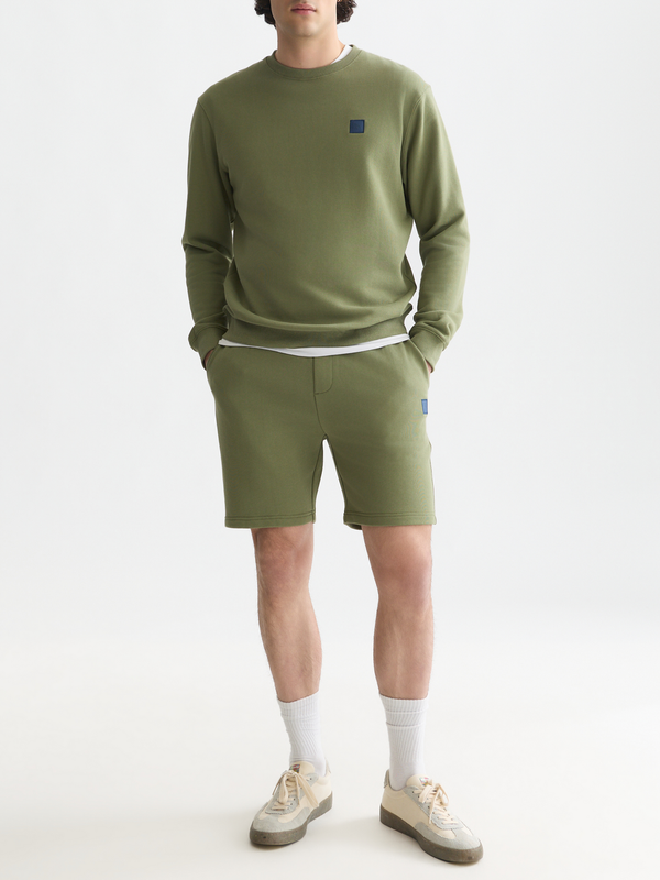Seasonal Essentials —  Logo Badge Regular-Fit Sweatshirt