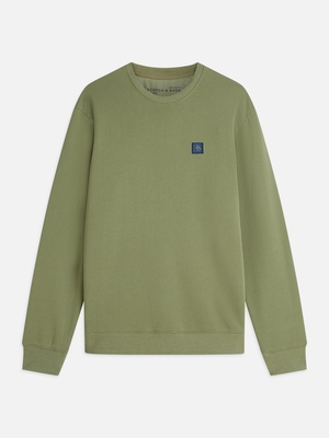 Seasonal Essentials —  Logo Badge Regular-Fit Sweatshirt