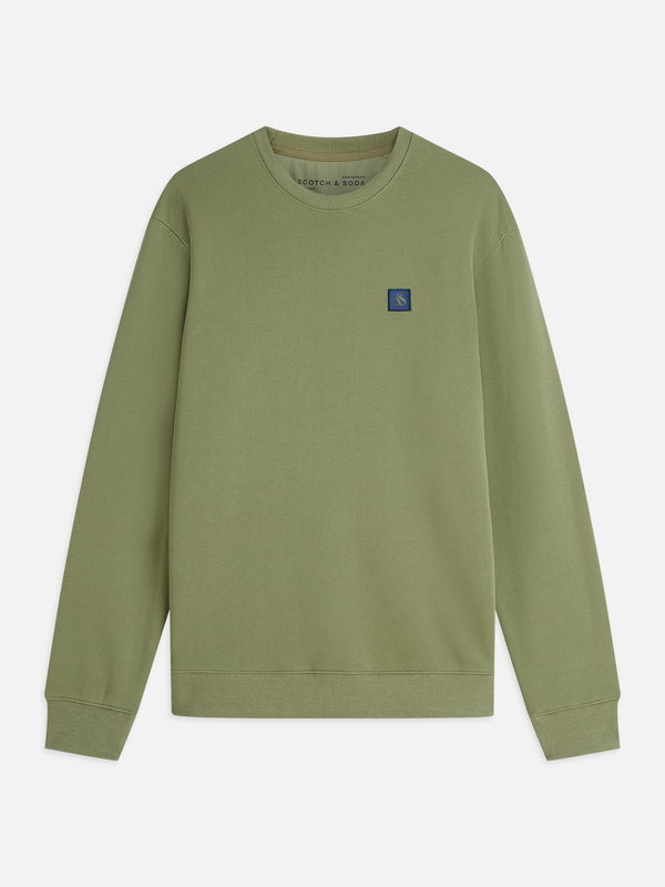 Seasonal Essentials —  Logo Badge Regular-Fit Sweatshirt