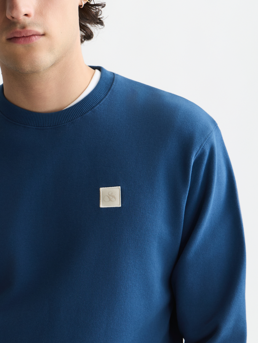 Seasonal Core Logo Badge Regular-Fit Sweatshirt