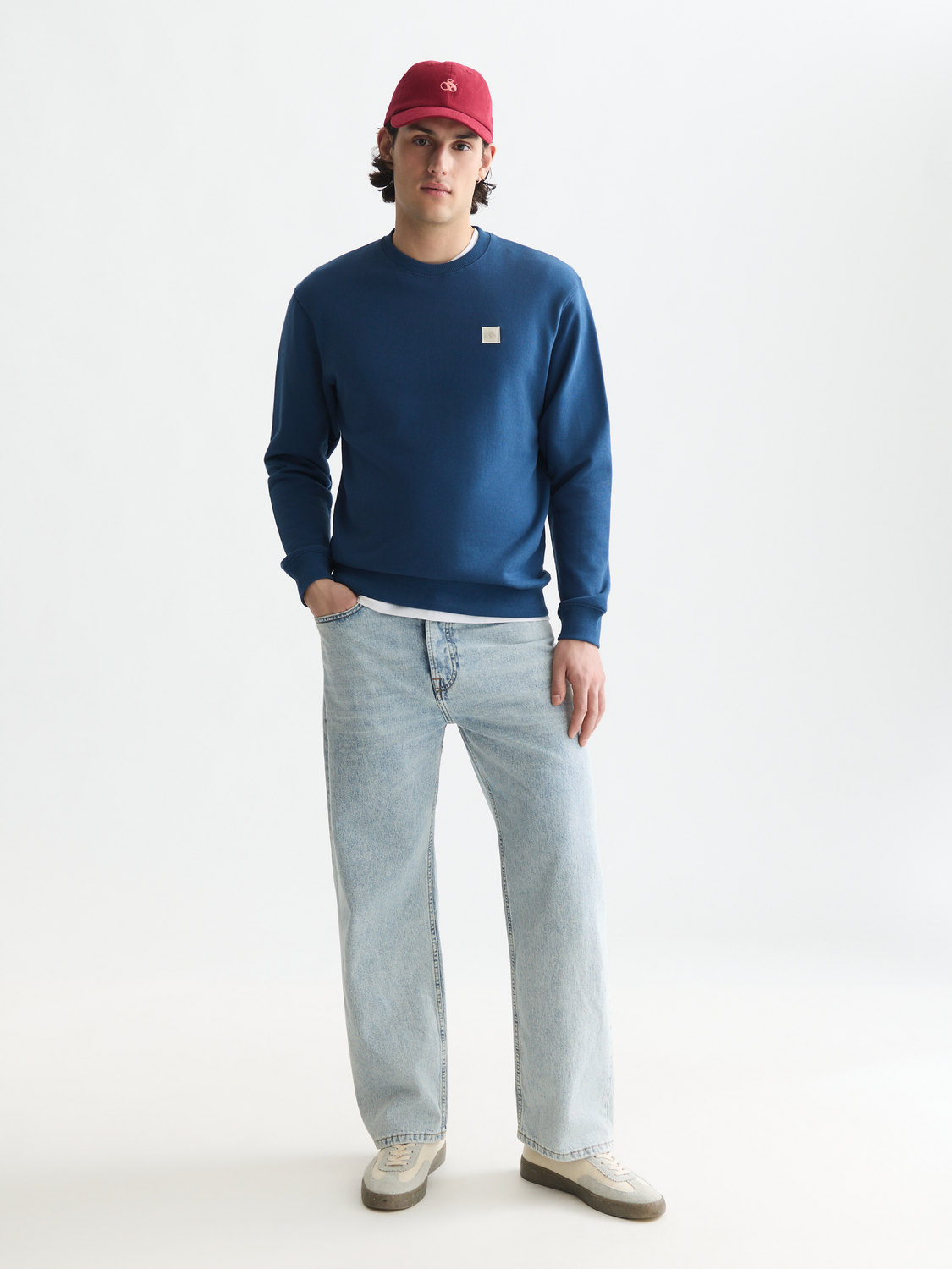 Seasonal Core Logo Badge Regular-Fit Sweatshirt