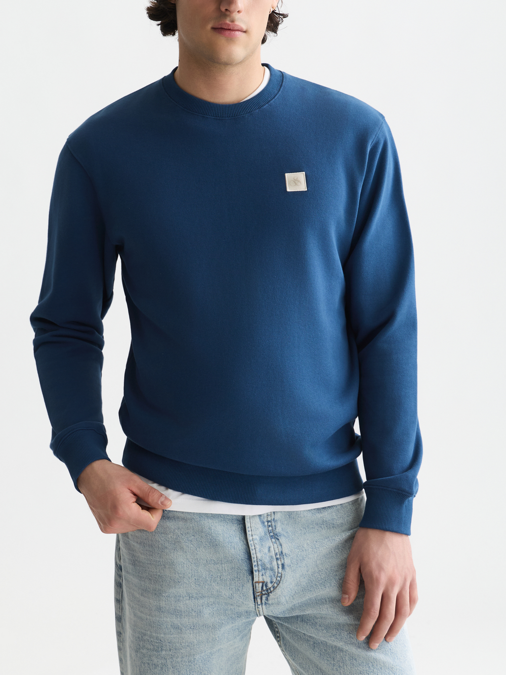Seasonal Core Logo Badge Regular-Fit Sweatshirt