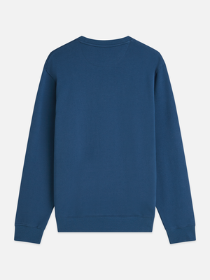 Sweat-shirt à coupe classique avec badge logo saisonnier