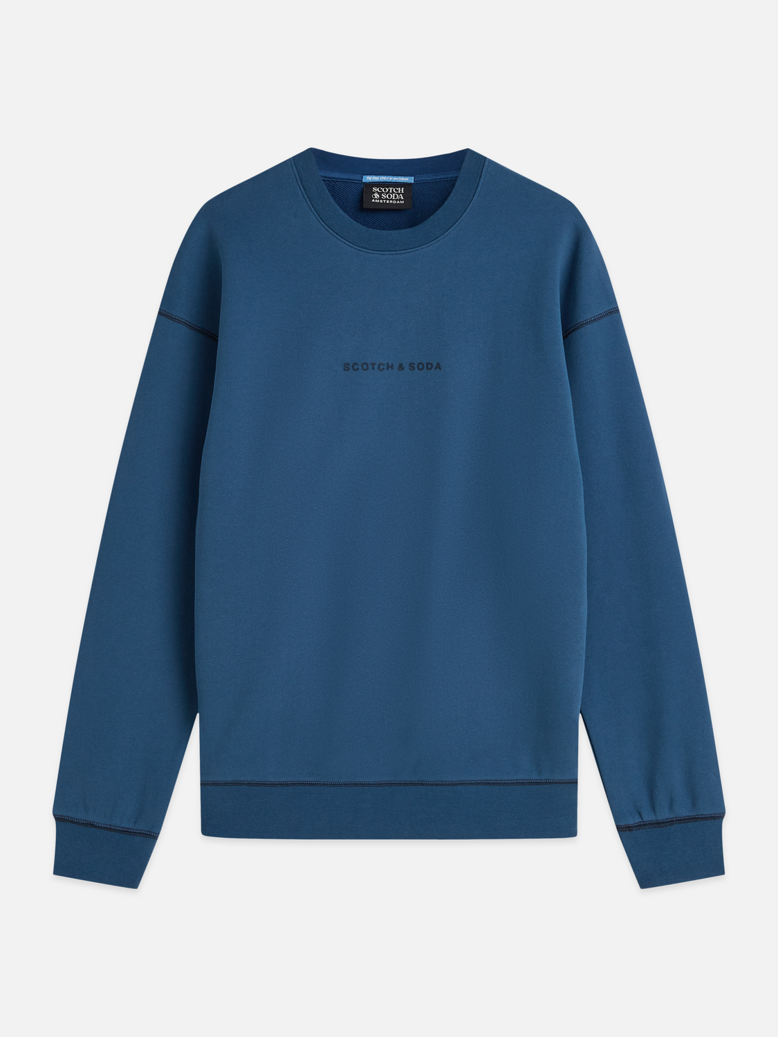 Essentials Front Chest Artwork Relaxed-Fit Sweatshirt