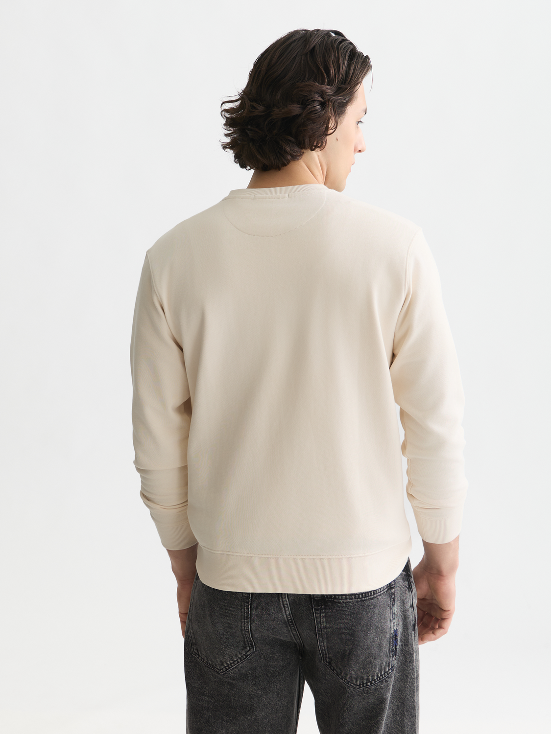 Left Chest Artwork Regular-Fit Sweatshirt
