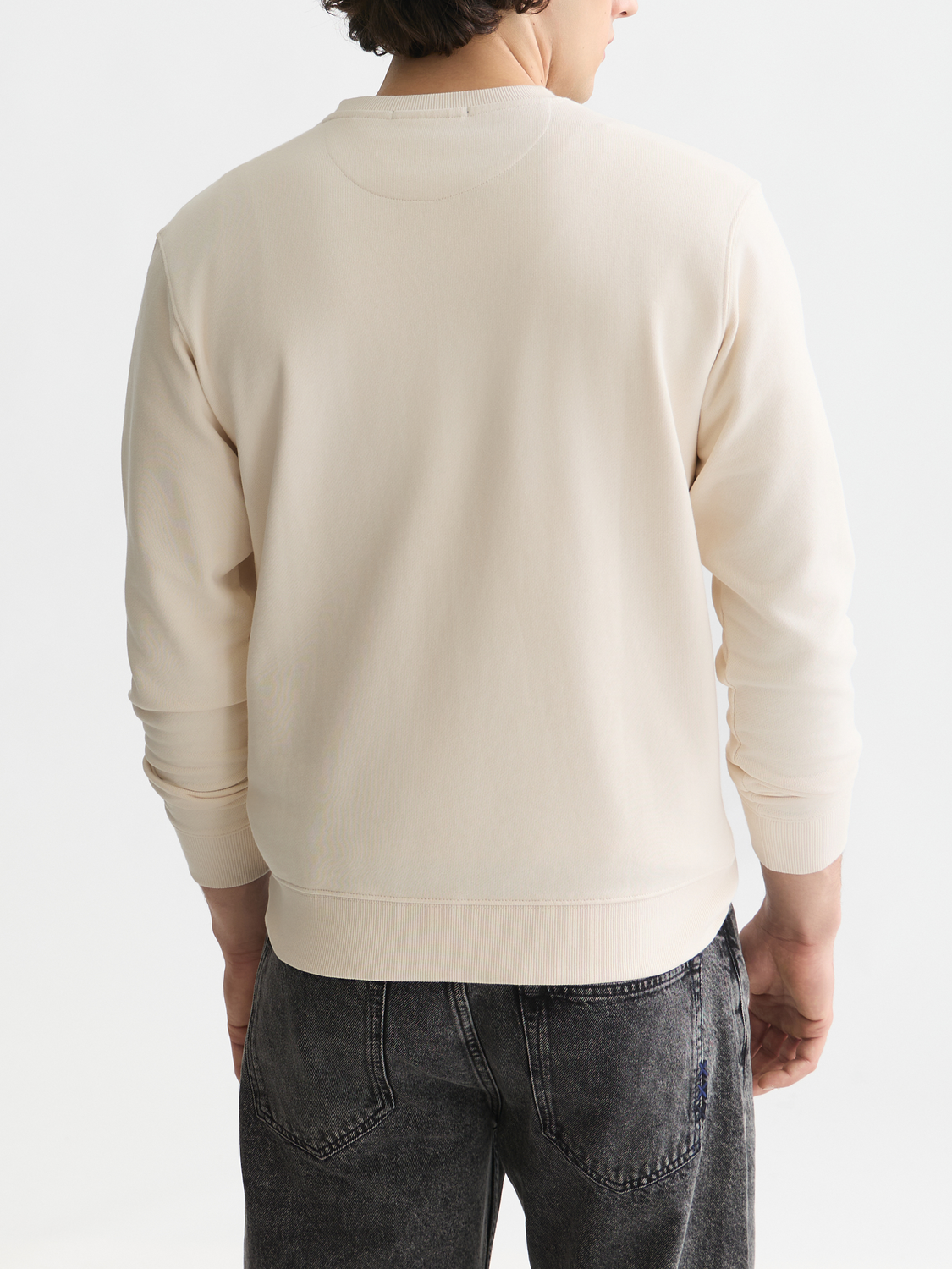 Left Chest Artwork Regular-Fit Sweatshirt