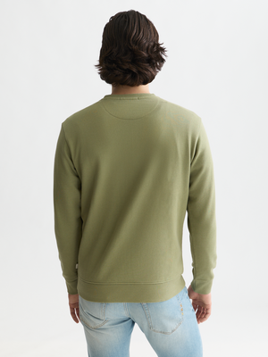 Left Chest Artwork Regular-Fit Sweatshirt