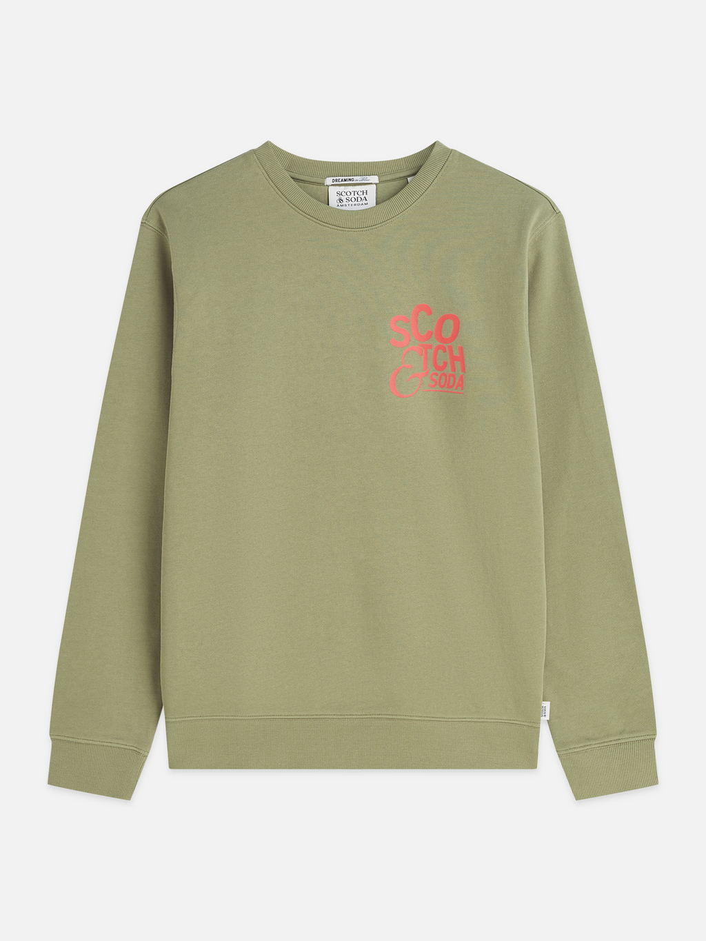 Left Chest Artwork Regular-Fit Sweatshirt